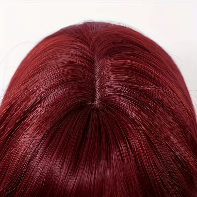 Luxotic Burgundy Wig 8