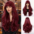 Luxotic Burgundy Wig 8