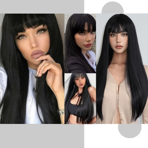 Luxotic Black Wig 6