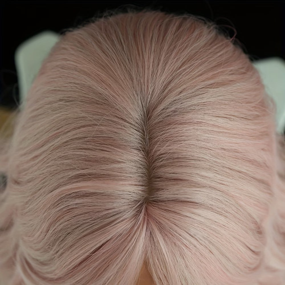 Luxotic Loose Gray & Pink Wig 7