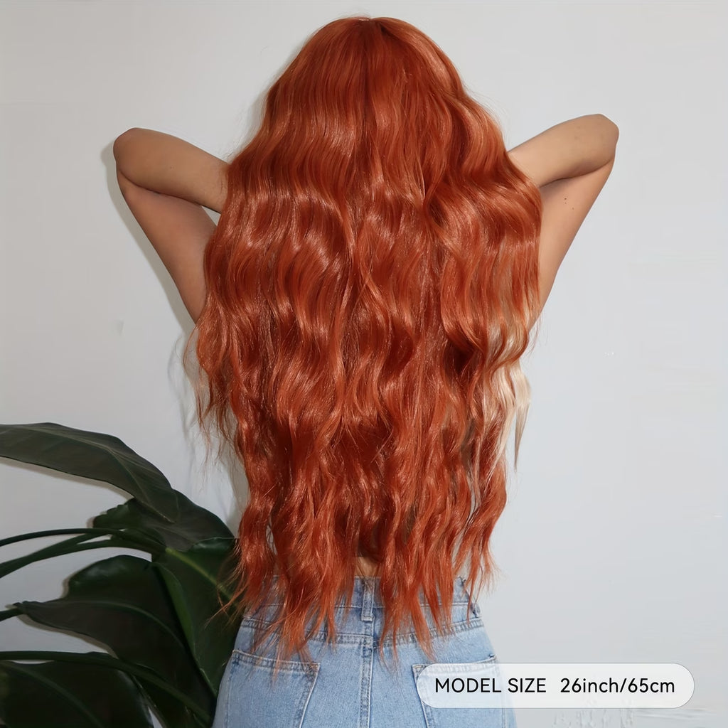Luxotic Orange Wig 4