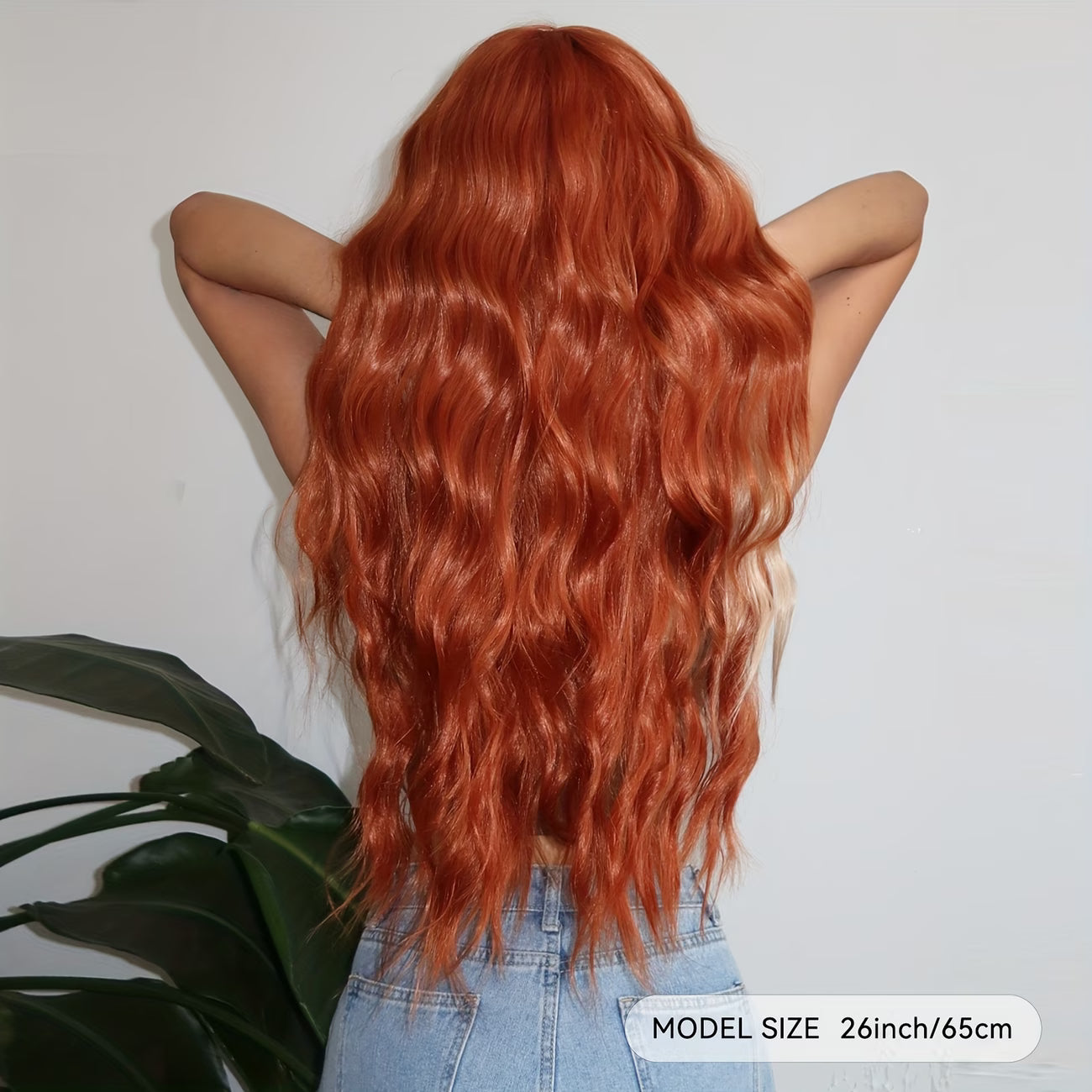 Luxotic Orange Wig 4